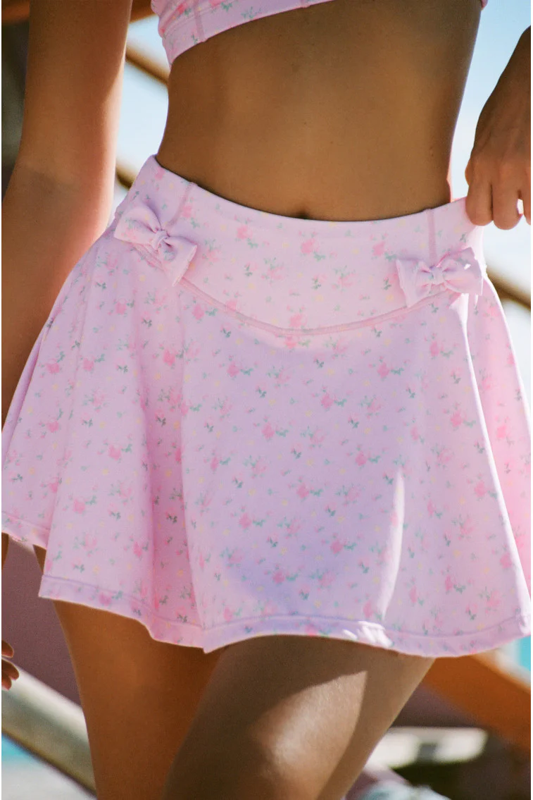 Corene Floral Active Skort - Mymoui
