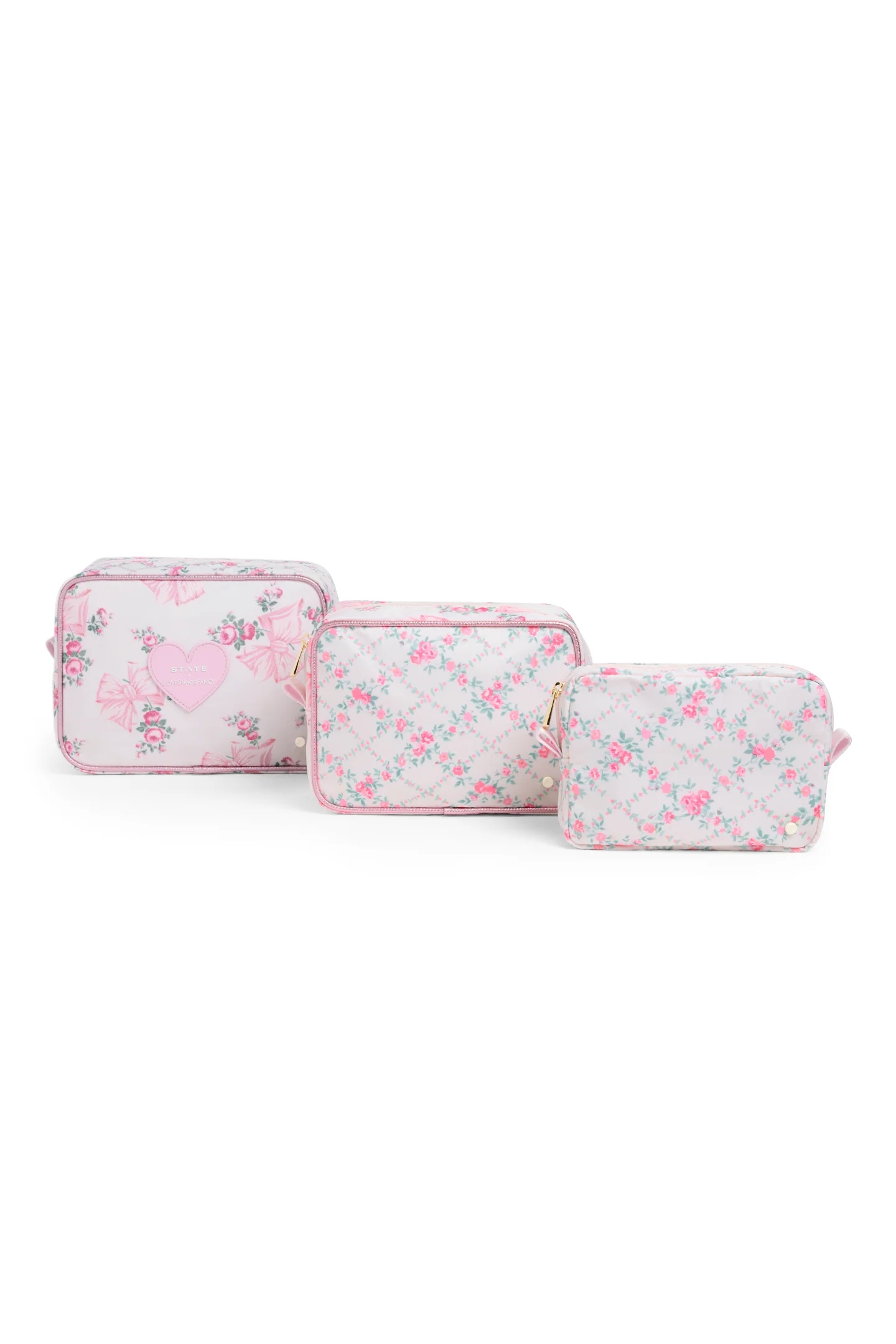 STATE x LoveShackFancy Travel Pouch Set - Mymoui