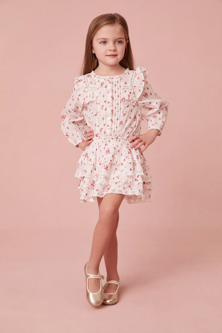 Girls Oda Floral Blouse - Mymoui