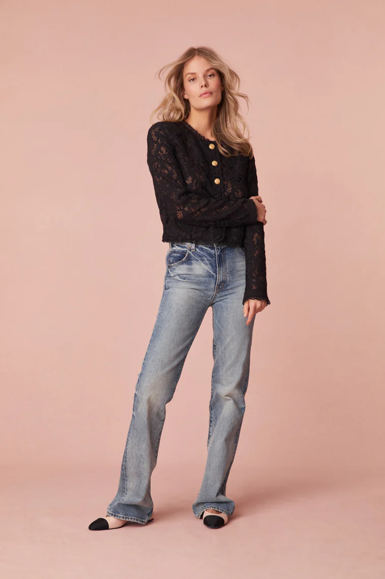 Richard Sheer Lace Jacket - Mymoui