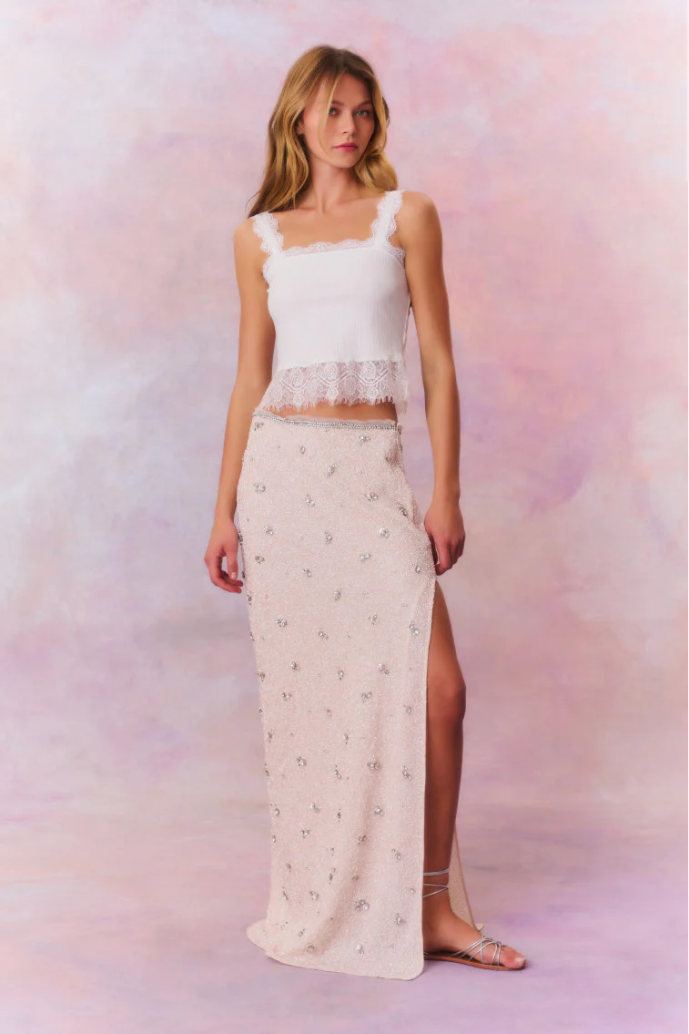 Midwood Embellished Maxi Skirt - Mymoui