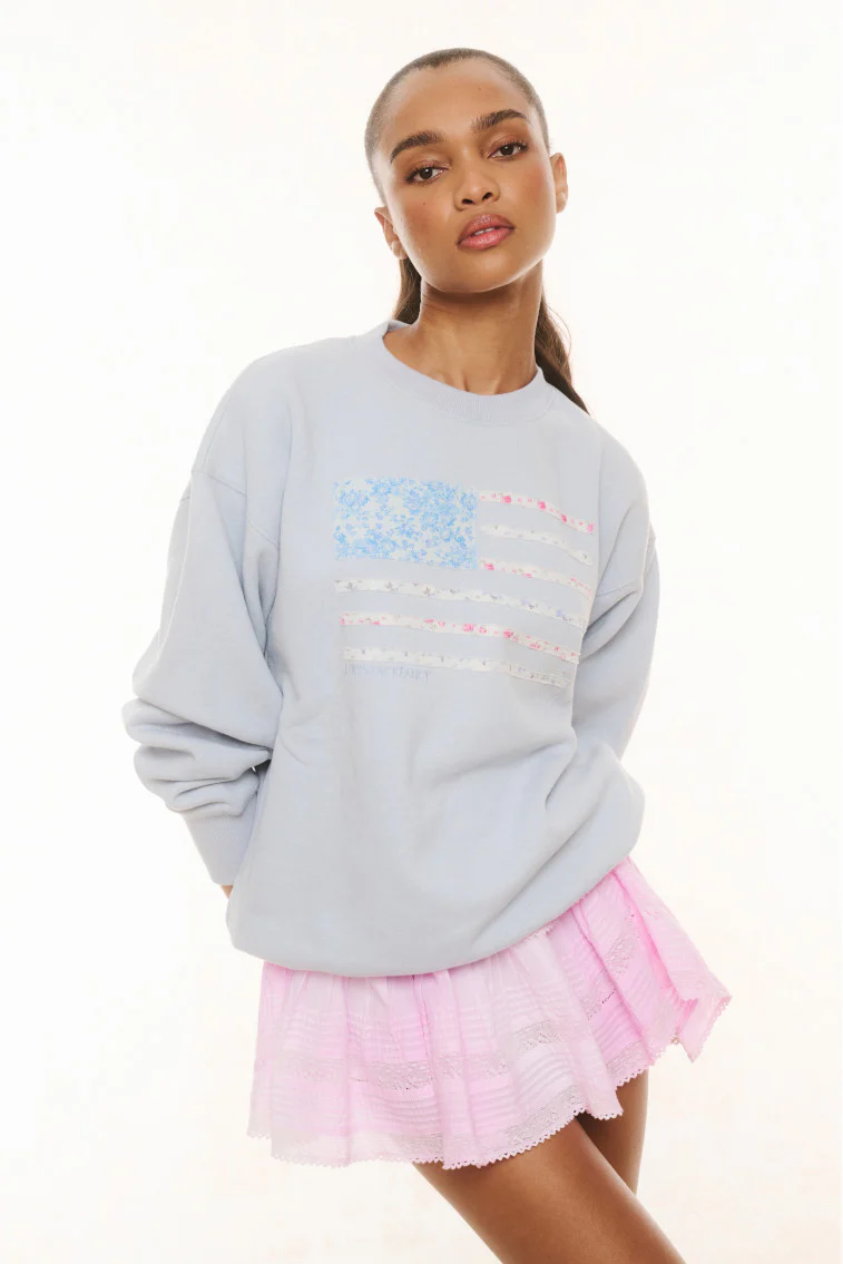 Palo Americana Fleece Pullover-MOONSTONE - Mymoui
